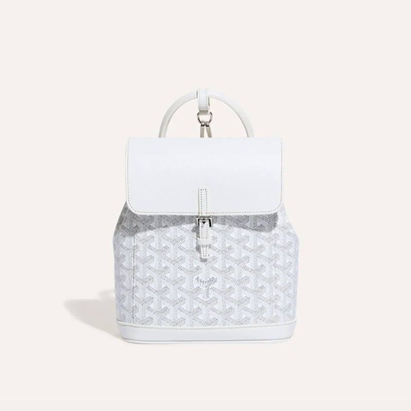GOYARD 고야드 알팡 배팩 미니 화이트