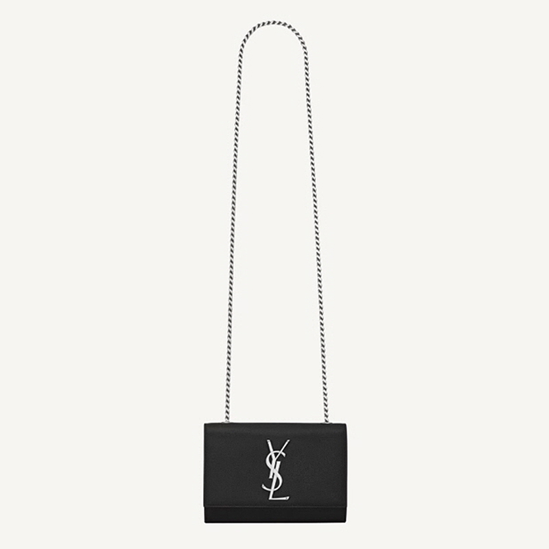 SAINT LAURENT 입생로랑 그랑 드 뿌드르 가죽 KATE 스몰 백  【매장-290만원대】