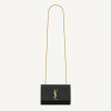 SAINT LAURENT 입생로랑 그랑 드 뿌드르 가죽 KATE 스몰 백 【매장-290만원대】