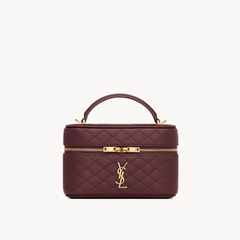 SAINT LAURENT 입생로랑 램스킨 소재의 GABY 배니티 백