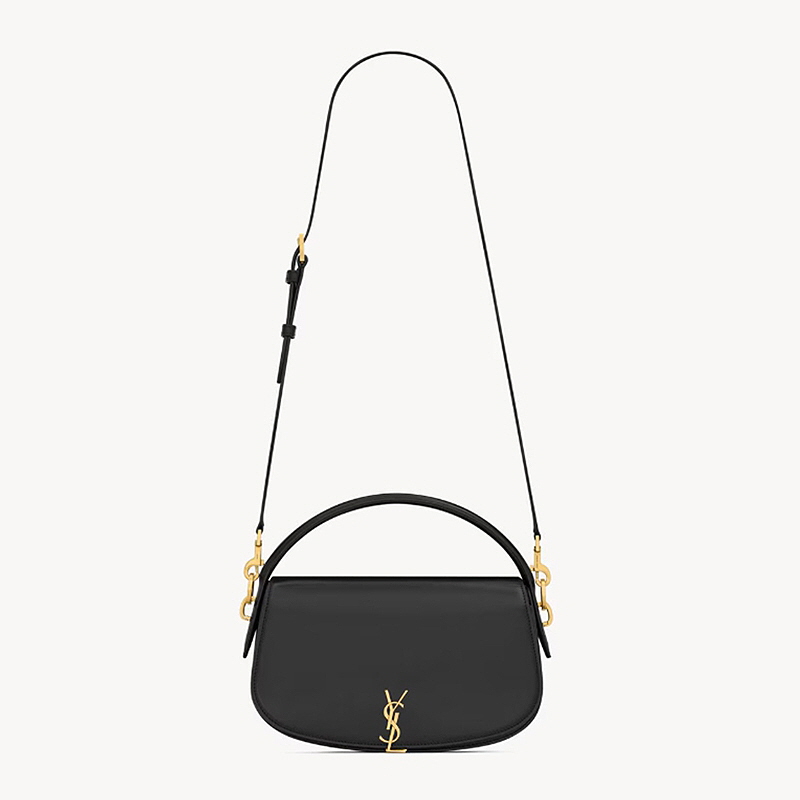 SAINT LAURENT 입생로랑 박스 생 로랑 소재의 VOLTAIRE 백