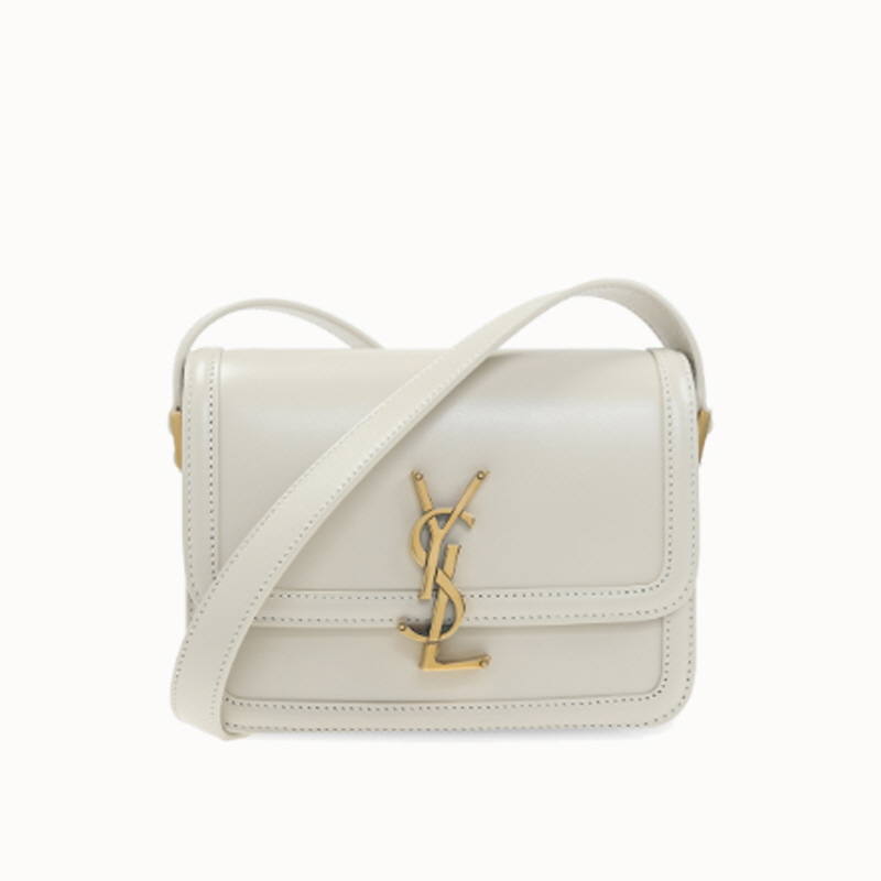 SAINT LAURENT 입생로랑 스몰 사첼 레더 백