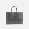 BOTTEGA VENETA 보테가베네타 아르코 레더 토트백 썬더