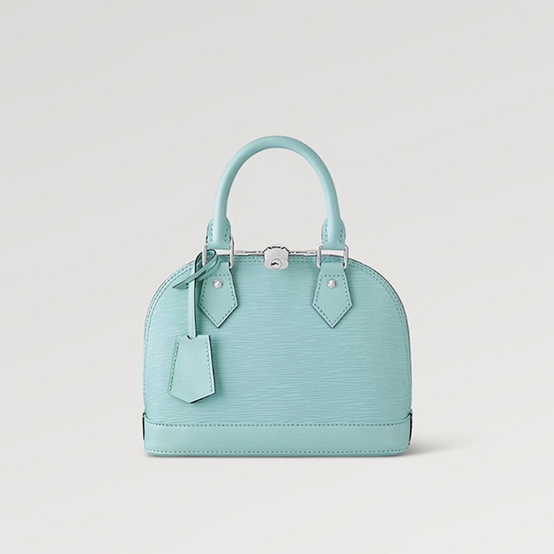 LOUIS VUITTON 루이비통 알마 BB 에피 블루 라공