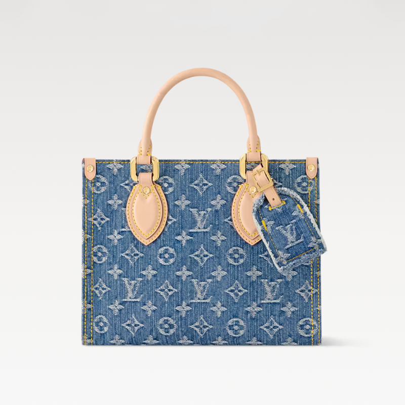 LOUIS VUITTON 루이비통 온더고 PM 데님 토트백