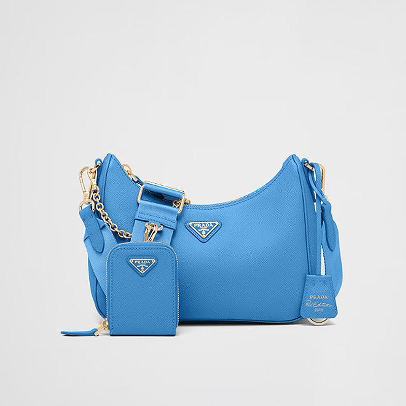 PRADA 프라다 리에디션 가죽 숄더백