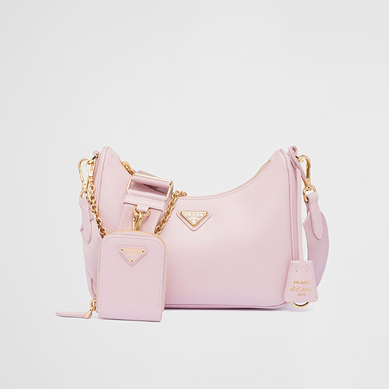 PRADA 프라다 리에디션 가죽 숄더백