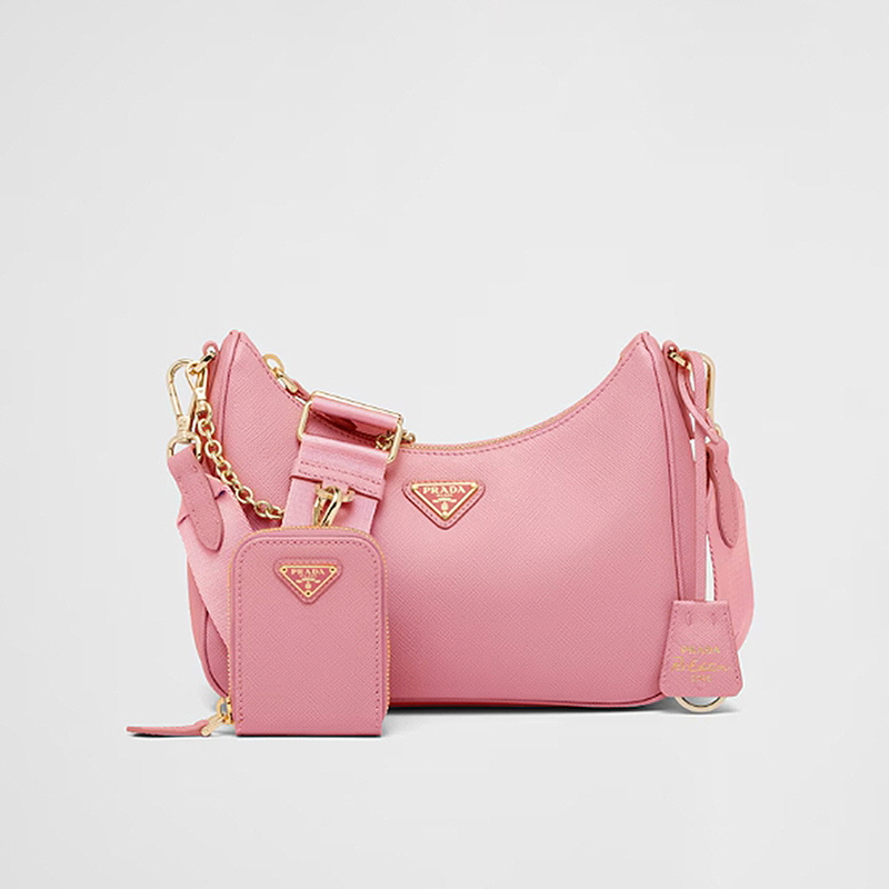 PRADA 프라다 리에디션 가죽 숄더백