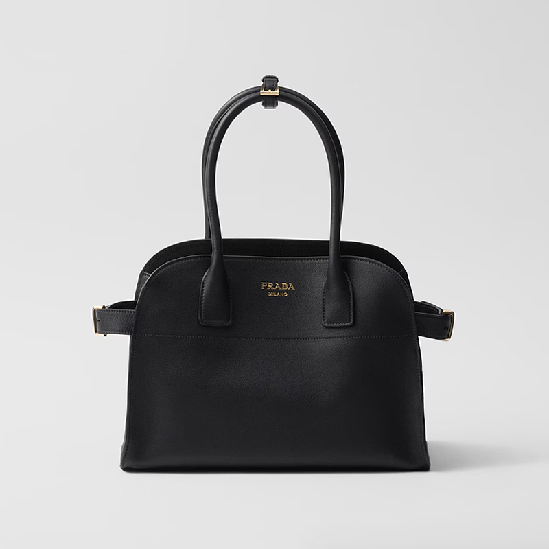 PRADA 프라다 미디엄 가죽 토트백