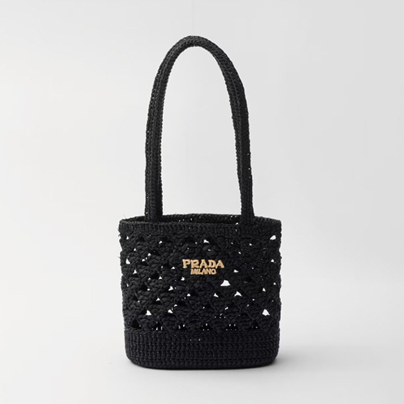PRADA 프라다 크로셰 토트백