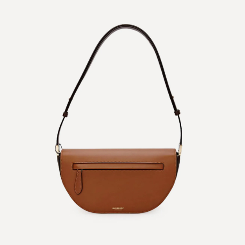 BURBERRY 버버리 스몰 레더 올림피아백 웜 샌드