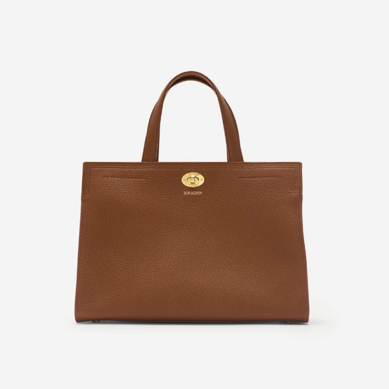 BURBERRY 버버리 스몰 코츠월드 토트 헤이즐