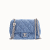 CHANEL 샤넬 미니 하트볼 체인 플랩 백 까멜리아 데님 【매장-720만원대】