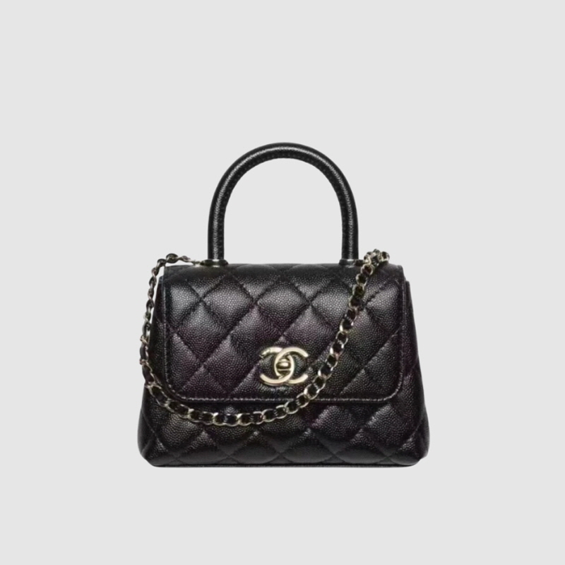 CHANEL 샤넬 코코핸들 마이크로 토트백