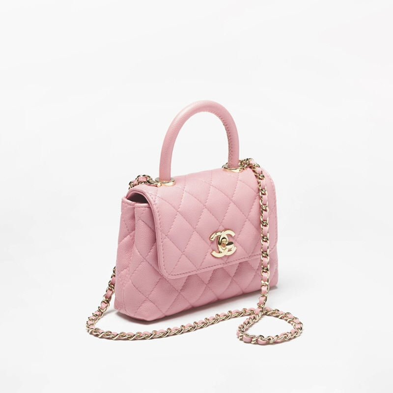 CHANEL 샤넬 코코핸들 마이크로 토트백