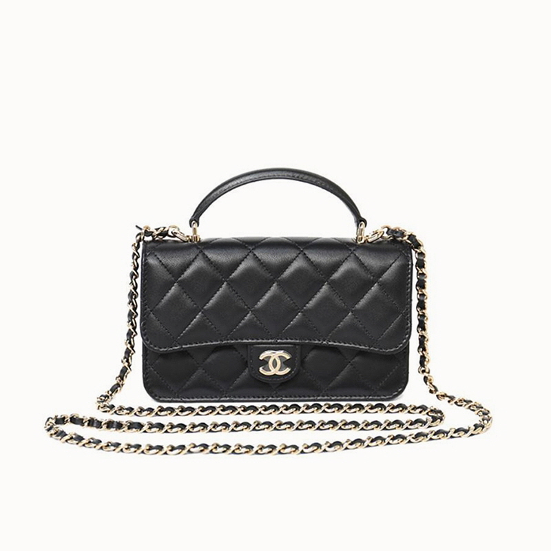 CHANEL 샤넬 탑핸들 플랩백