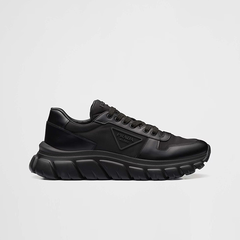 라다 리나일론 브러시드 가죽 스니커즈 2EE366_3KZP_F0002