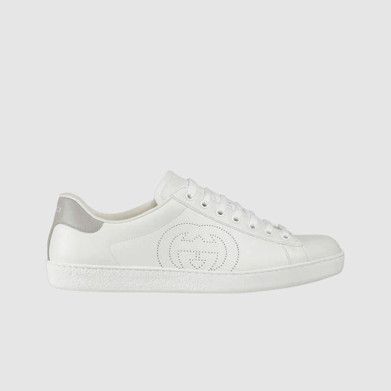 구찌 구찌 에이스 인터로킹 G 로고 스니커즈 화이트 599147-AYO70-9094
