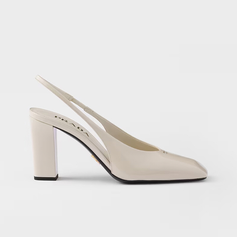 프라다 페이턴트 가죽 슬링백 펌프스 1I838N_069_F0304_F_085