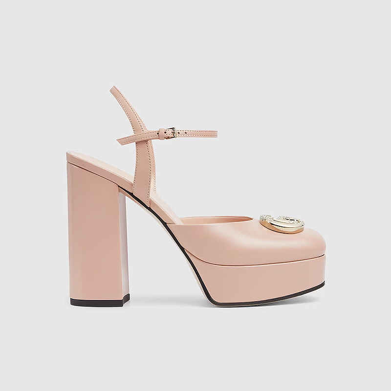 구찌 더블 G 플랫폼 펌프스 813002 C9D00 6809