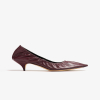 더로우 Liisa 레더 펌프스힐 레드와인 F1542 SL1