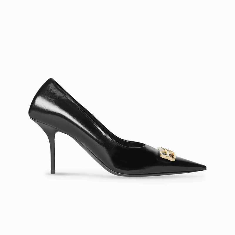 발렌시아가 스퀘어 나이프 BB 펌프스 694712WBD821080