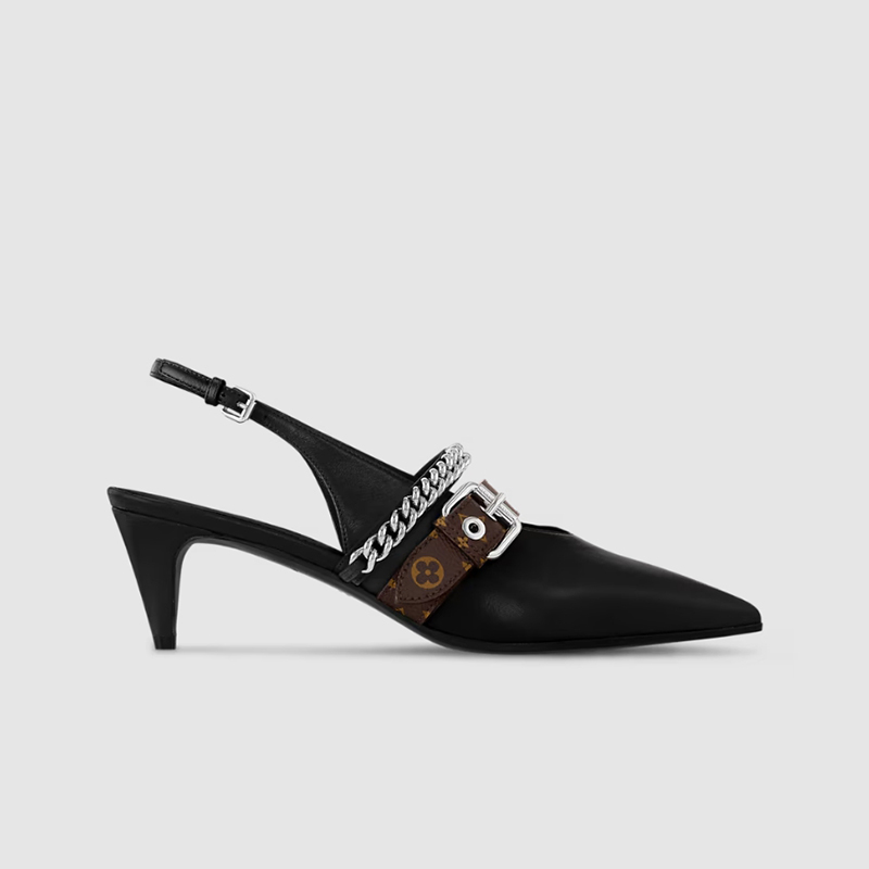 루이비통 LV 바이브 슬링백 펌프스 (굽5.5cm) 1AHKZ7