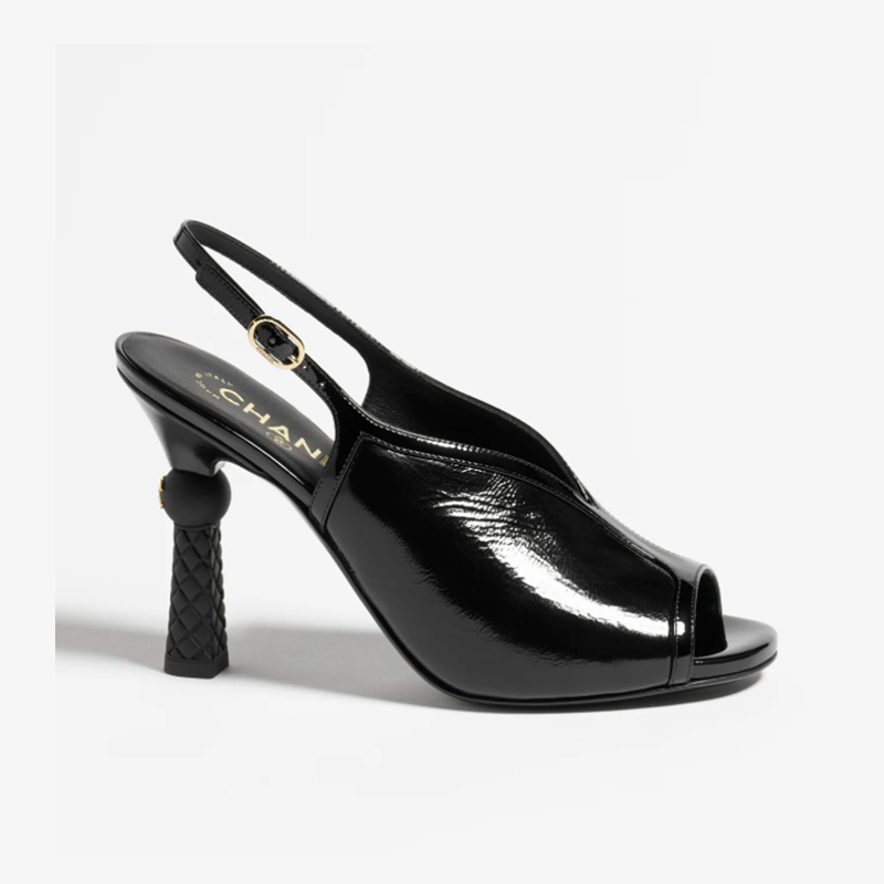 샤넬 크폼폴드 카프스킨 Métiers d art 샌들(굽8.5cm) G46538-B20968-94305