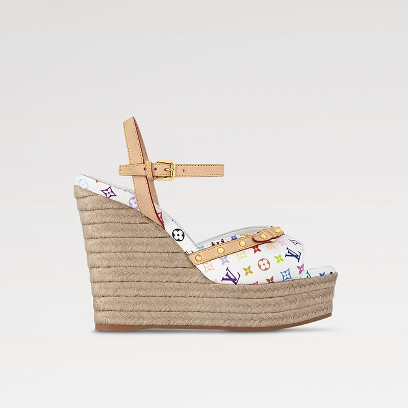 루이비통 헬리오스 웨지 샌들 1AGYX6