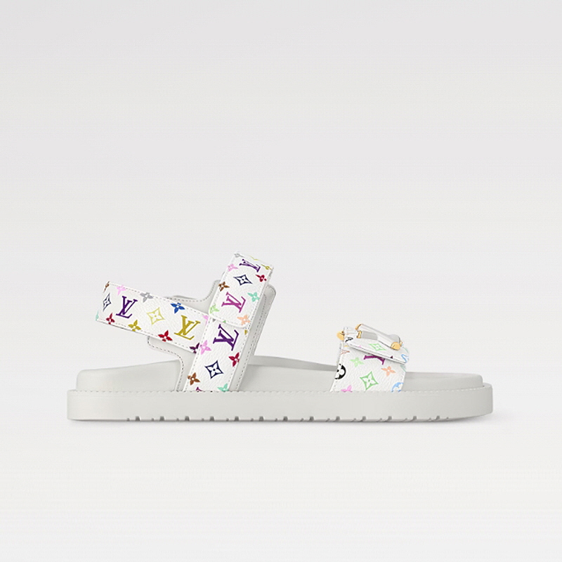 루이비통 LV x TM LV 선셋 플랫 컴포트 샌들 1AGXEQ