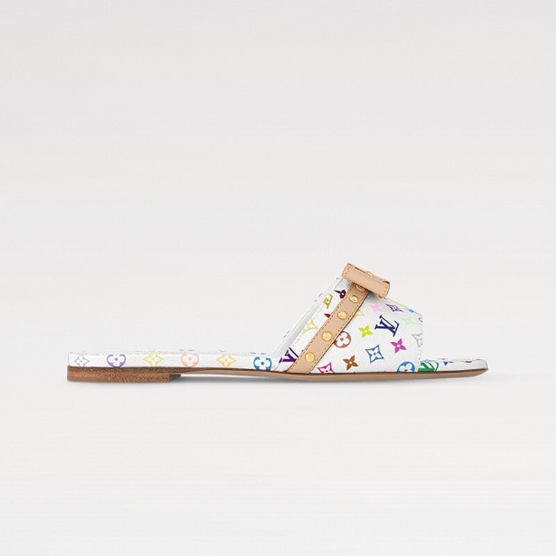 루이비통 LV x TM 6AM 플랫 뮬 1AGZV0