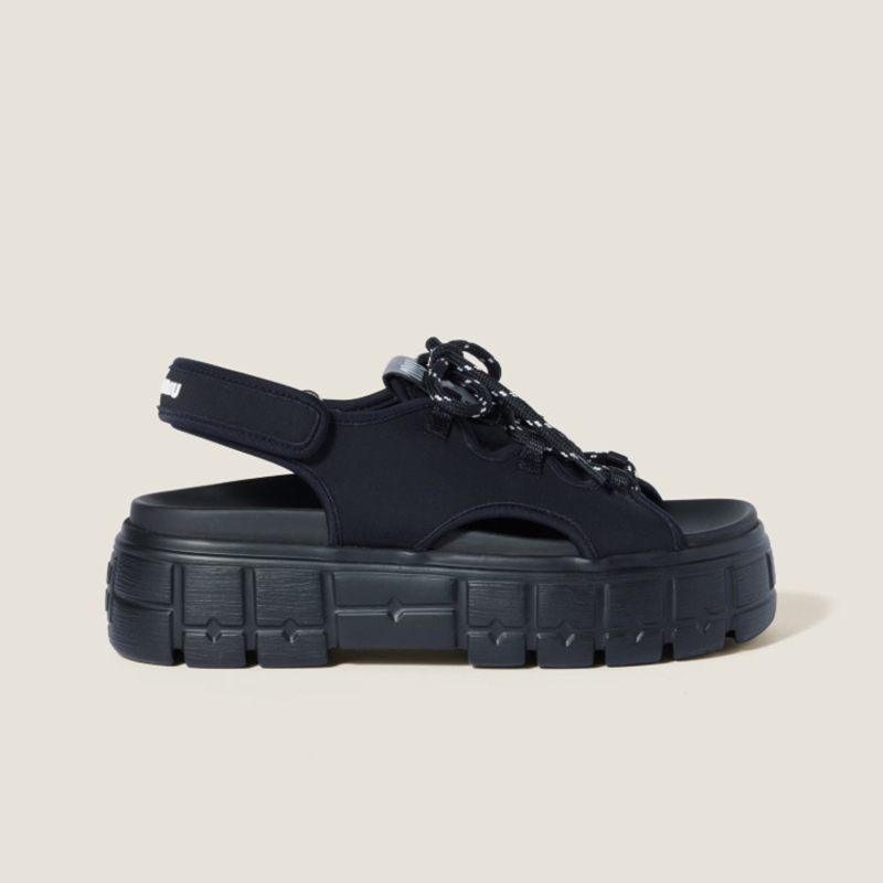 미우미우 청키 네오프렌 샌들 5X418E_30K_F0002_F_050