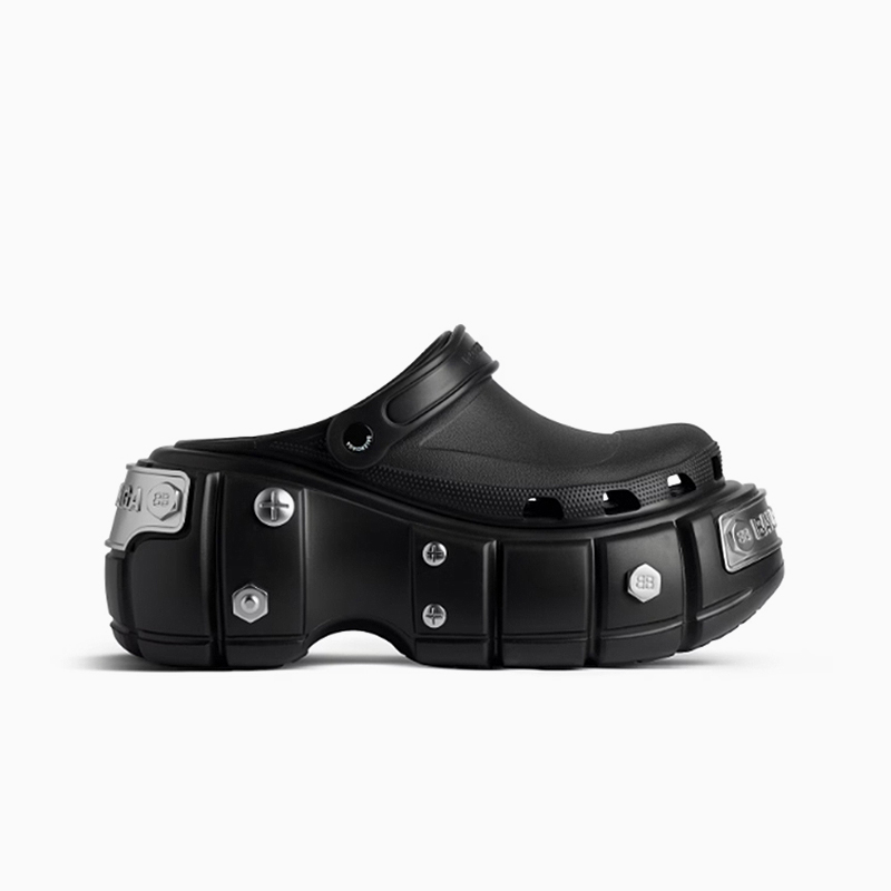 발렌시아가 하드크록스 뮬 블랙 687397W1S8N1081