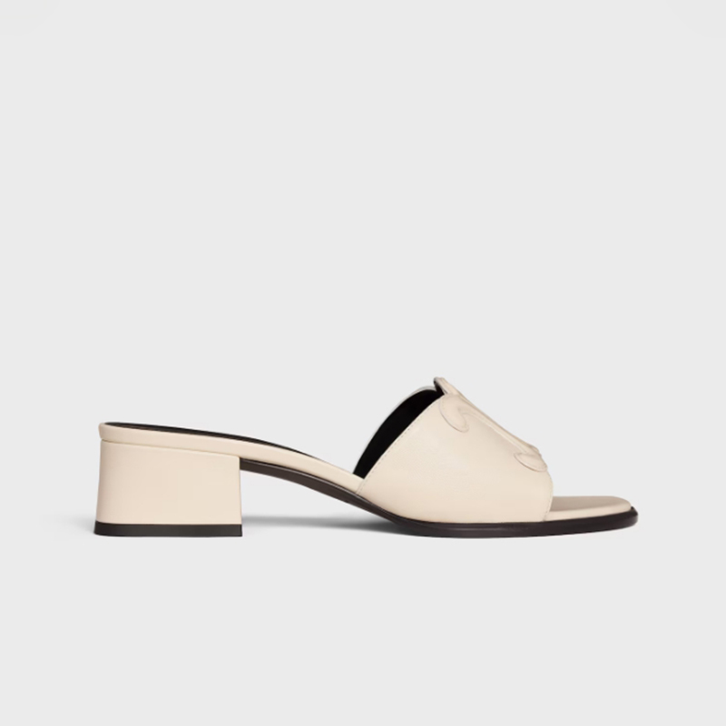 셀린느 클레망스 램스킨 & 페이턴트 카프스킨 뮬 362355045C.01MK