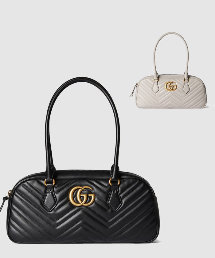 GG 마몽 스몰 탑 핸들백 795218 【매장-390만원대】