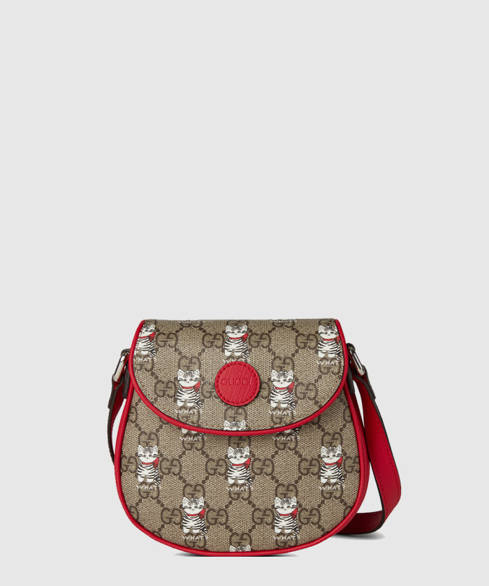 아동 프린트 GG 숄더백 814014 【매장-130만원대】