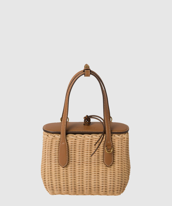 고리버들과 가죽 핸드백 5BA222 【매장-580만원대】