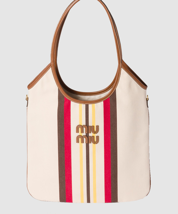 캔버스 및 가죽 아이비 백 5BG231 【매장-440만원대】