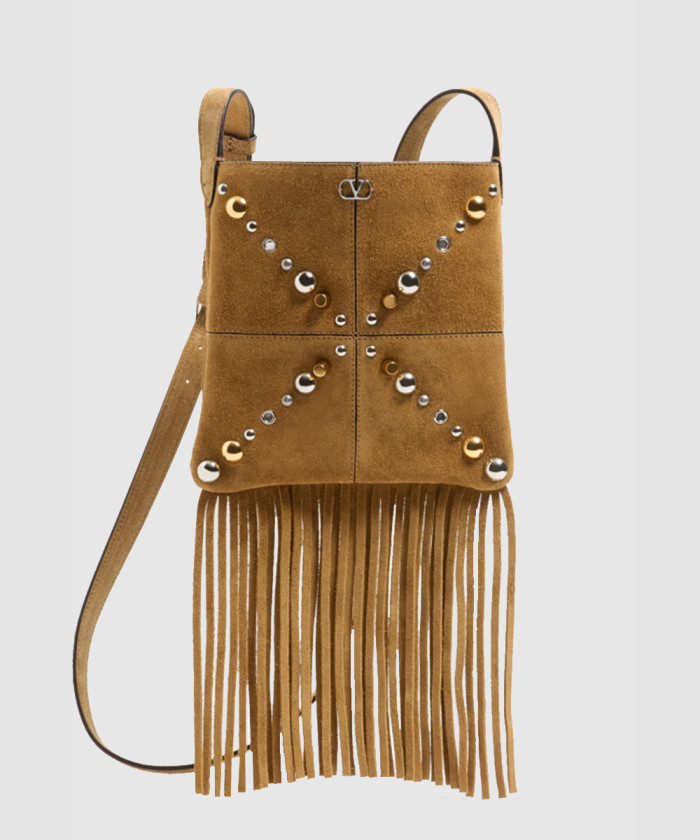 가라바니 넬코트 스웨이드 프린지 스몰 숄더백 【매장-310만원대】