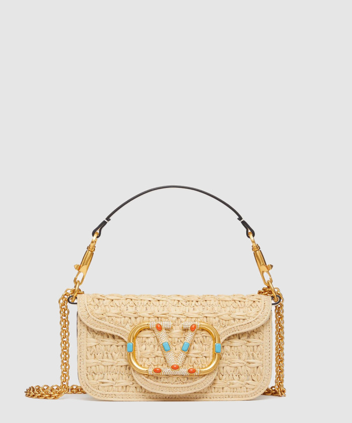 라피아 스몰 숄더백 【매장-250만원대】