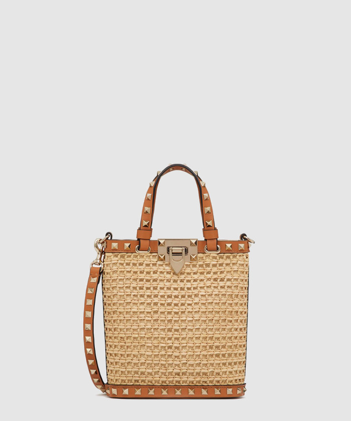 미니 락스터드 라피아 숄더백 【매장-200만원대】