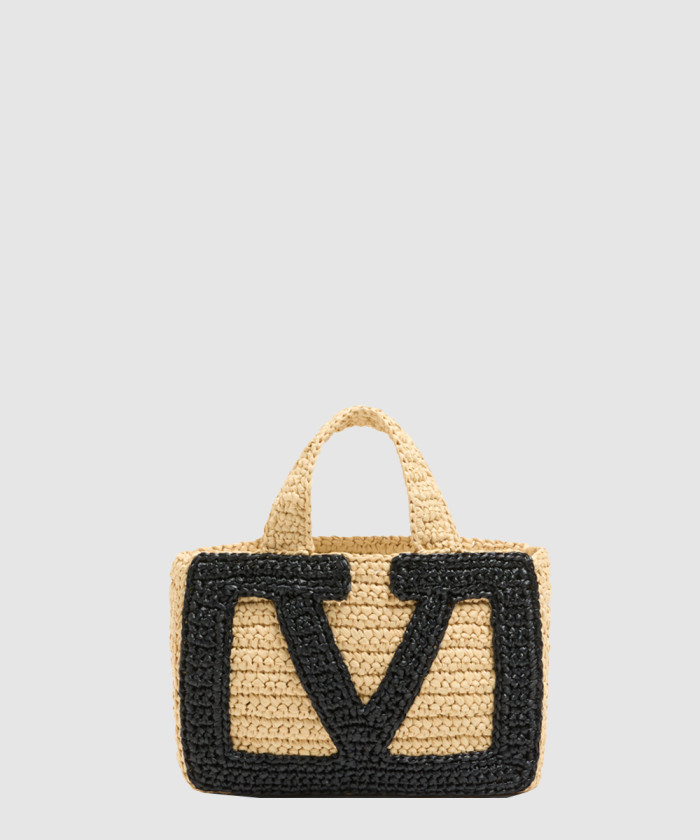 가라바니 비바 슈퍼스타 합성 라피아 스몰 쇼퍼백 【매장-170만원대】