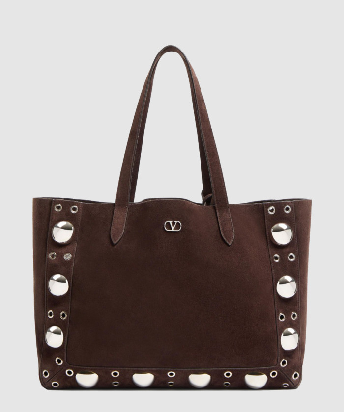 가라바니 넬코트 스웨이드 미디엄 쇼퍼백 【매장-470만원대】