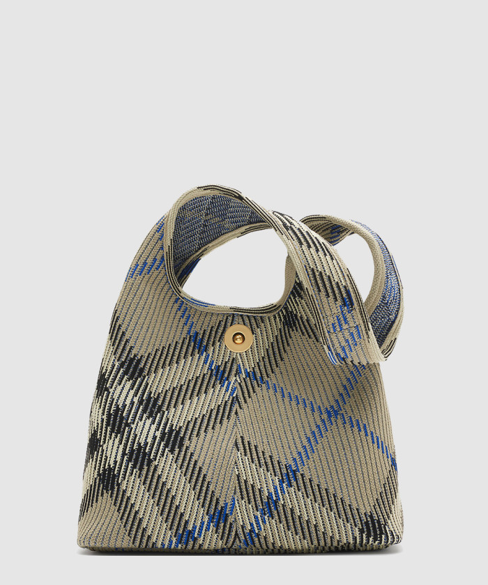 스몰 체크 니트 숄더백 81043891 【매장-240만원대】