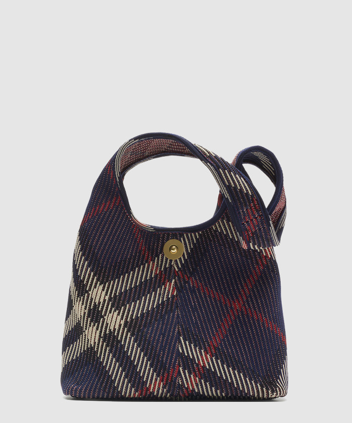 스몰 체크 니트 숄더백 81025311 【매장-240만원대】