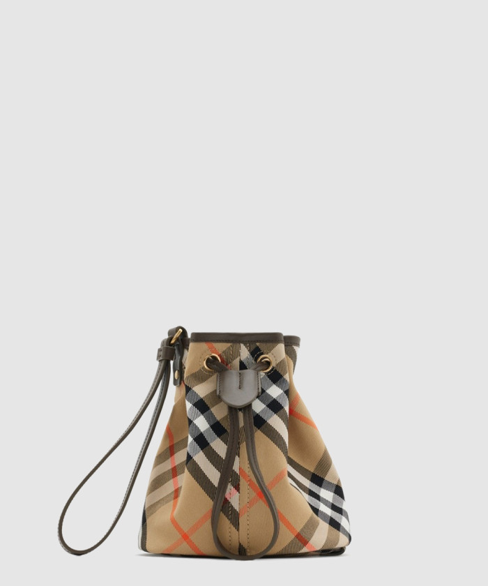 체크 스트링 파우치 80939161 【매장-130만원대】