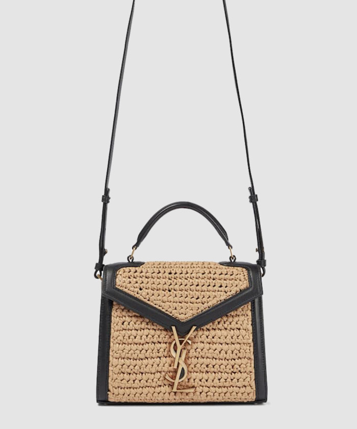 카산드라 탑핸들백 라피아 미니 623930 【매장-400만원대】