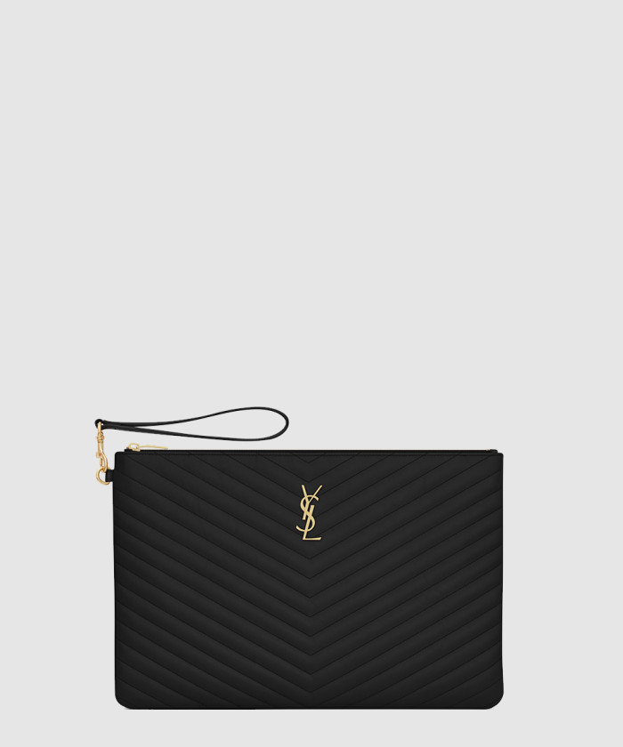 마틀라세 가죽 소재의 모노그램 다큐먼트 홀더 440222 【매장-150만원대】