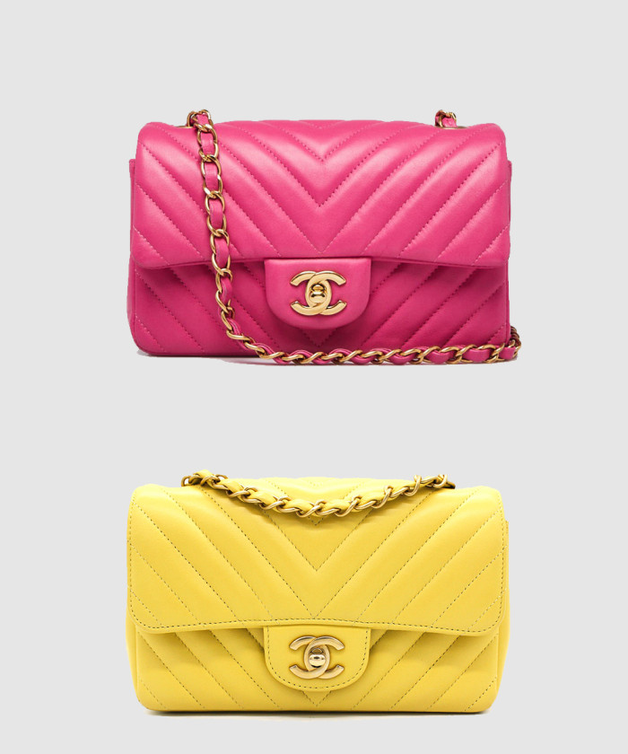 쉐브론 클래식 램스킨 뉴미니 인기색상 A69900 【매장-1000만원대】