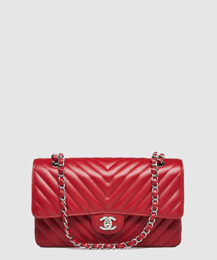 쉐브론 클래식 캐비어 미듐 인기색상 A01112 【매장-1000만원대】